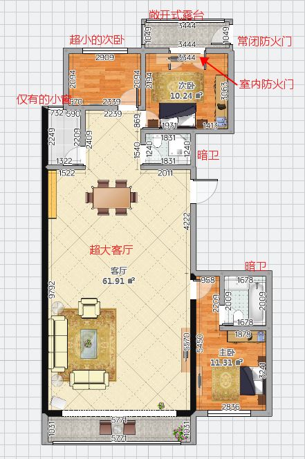 买错户型悔一生！买房时就要懂的装修知识，这7个原则必须懂！|「每日一答」精选149