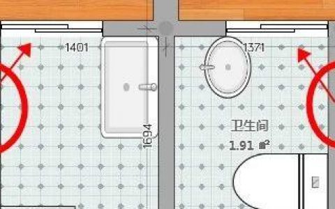 傻大户型咋改造？私密性、三分离、减少浪费，20张图手把手讲透！小白做户型改造的必修课！2019装修日记003