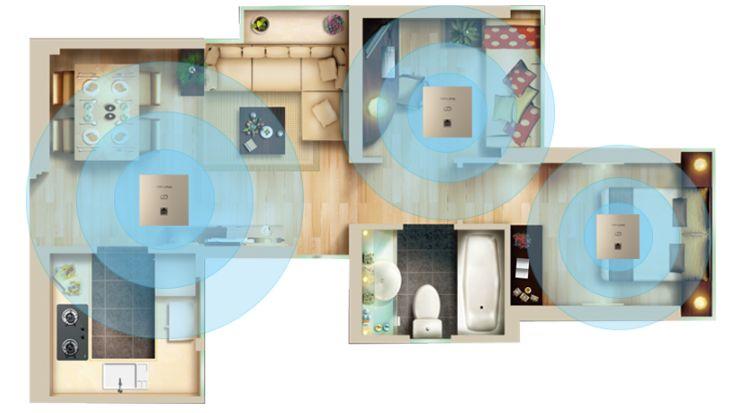 面板AP是垃圾？有网线组全屋wifi的4种方案7类产品分析！华硕Tp-link腾达领势磊科……弱电篇【B】2019装修日记010