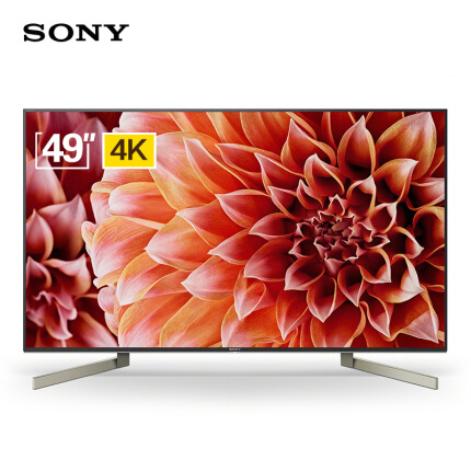 索尼（SONY）KD-49X9000F 49英寸 4K超高清 HDR 智能网络 平板液晶电视 智能语音 安卓7.0 蓝牙/WiFi