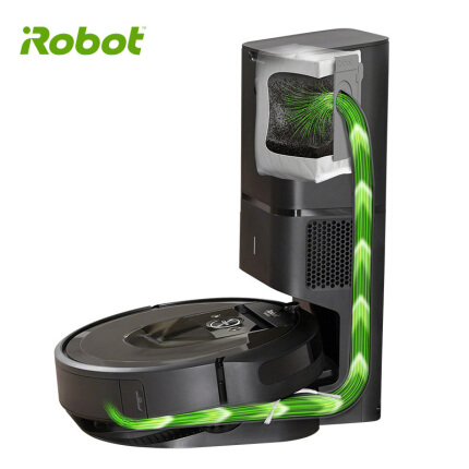 iRobot i7+ 扫地机器人和自动集尘系统 智能家用全自动扫地吸尘器套装