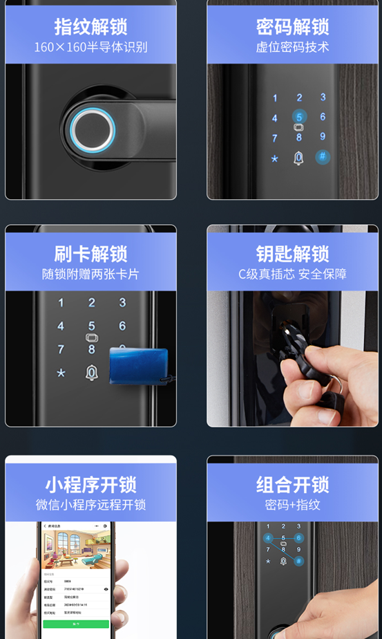 不到300元的指纹锁，能用吗？小程序开锁有啥安全隐患？几百块的小米门锁E值不值？盘点我这几年用的智能锁 | 装修日记17
