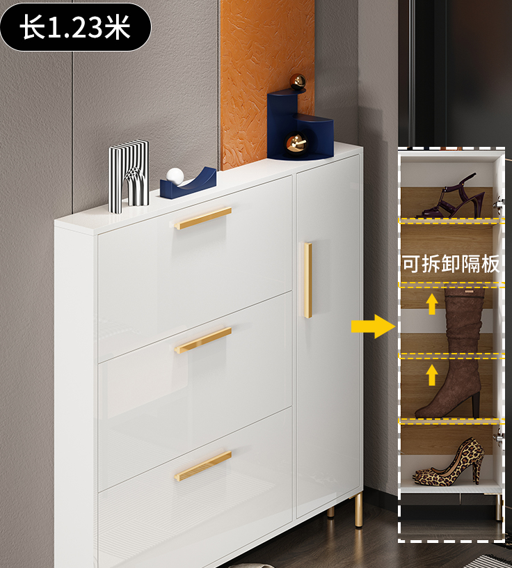 10万装150平「家具篇上」：买过的这N家店铺，猜猜我踩了多少坑？ 桌椅、茶几、电视柜、鞋柜…… 金色轻奢风！| 装修日记18