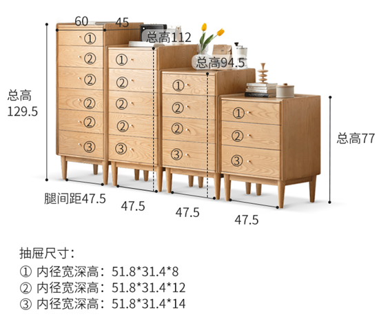 实木选购：橡木/白蜡木/水曲柳，哪个更好？7种木材×10个知识点×20件家具，一次讲透！买源氏木语前必看！