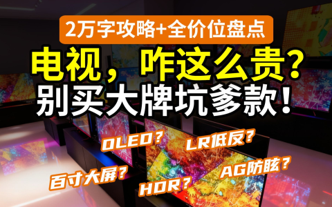 【纯干货】别瞎买电视！这些款专坑小白！锐评排行：OLED RGBminiLED 海信TCL索尼LG三星创维雷鸟小米华为vidda……双11国补低价